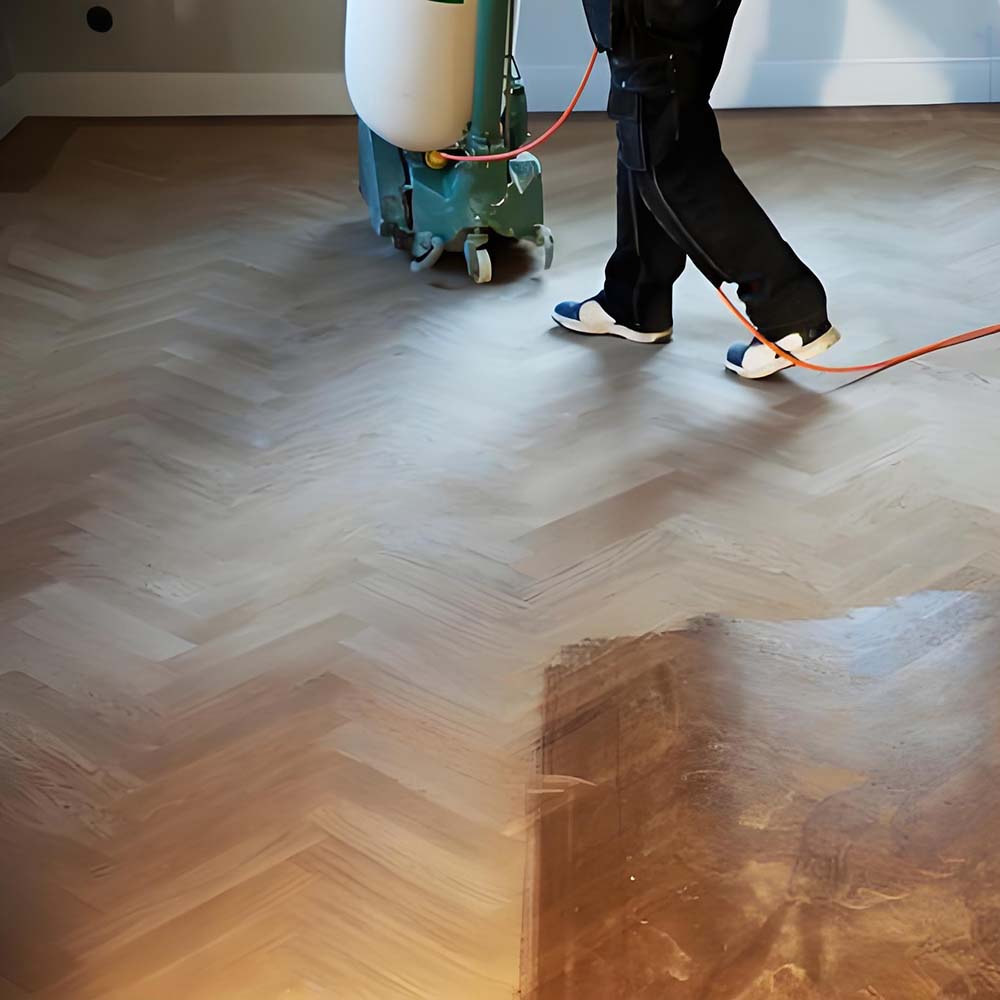 實(shí)木地板打磨